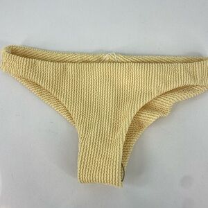 Billabong Yellow Textured Swimwear